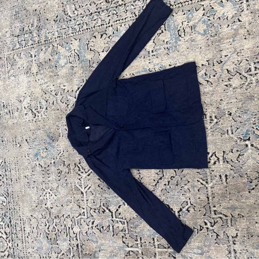Navy Blazer with Pockets